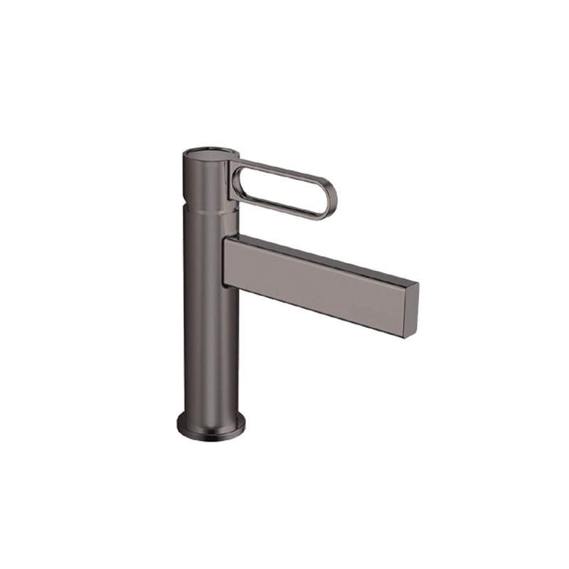 Griferia Para Lavamanos Monomando Bajo Gun Metal Mod. Prestige 30Glv0072Gm Marca Fp