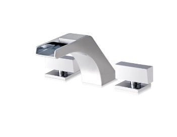 Griferia / Grupo Para Lavamanos Serie Cascade 8" Cromo Ref.30Glv009 Marca Fp