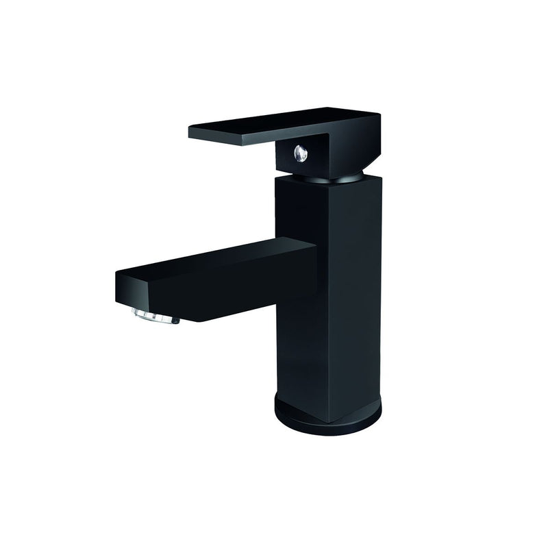 Griferia Monomando Bajo Para Lavamanos Dark Texturizada Serie Quadra Ref. 30Glv0291Dark Marca Fp