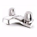 Griferia Para Lavamanos Serie Economica De 4" X 1/2" Cromada Ref. 1-650-04 Marca Grinaca