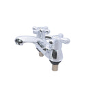 Griferia Para Lavamanos Serie M-Plus-E De 4" X 1/2" Cromada Ref. 476-Mpe-Cc Marca Grinaca