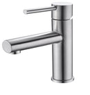 Griferia Monomando Bajo Para Lavamano Serie Moscu Acero Ref.Bdk034-1 Marca Imex