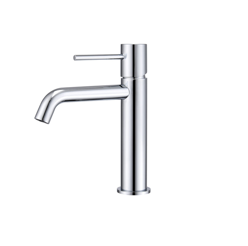 Griferia Monomando Bajo Para Lavamano Serie Monza Color Cromado Ref. Bdm039-1 Marca Imex