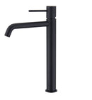 Griferia Monomando Alto Para Lavamano Serie Monza Color Negro Mate Ref. Bdm039-3Ng Marca Imex