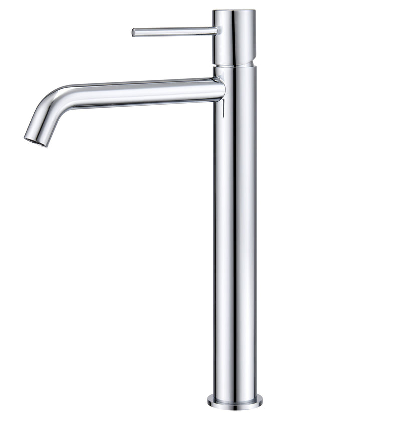 Griferia Monomando Alto Para Lavamano Serie Monza Color Cromado Ref. Bdm039-3 Marca Imex