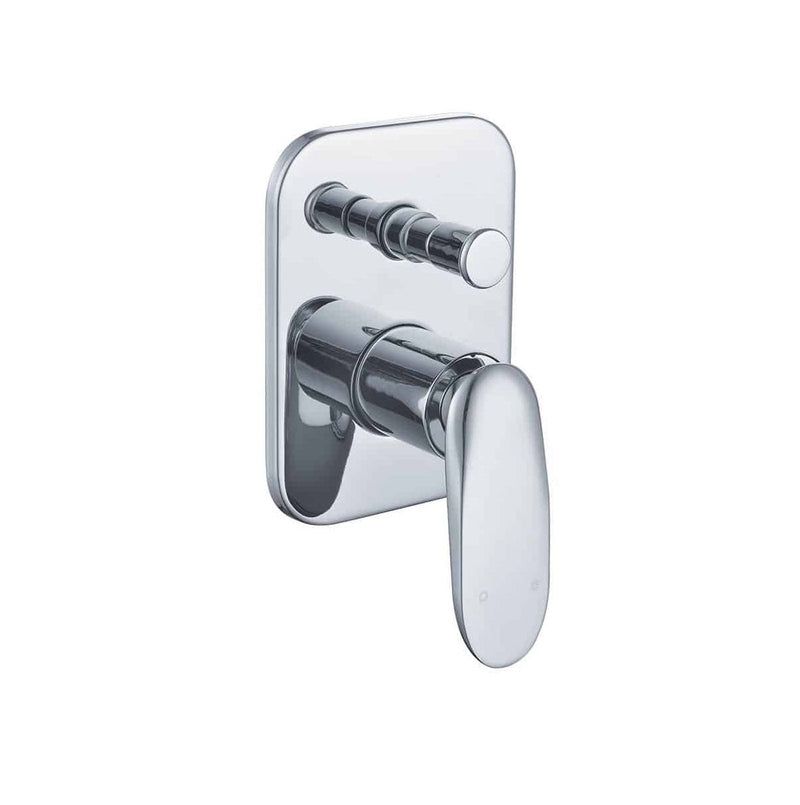 Griferia Monomando Para Ducha Cromada C/Desviador Tina / Ducha Serie Moon Ref. M142 Marca Mhiler