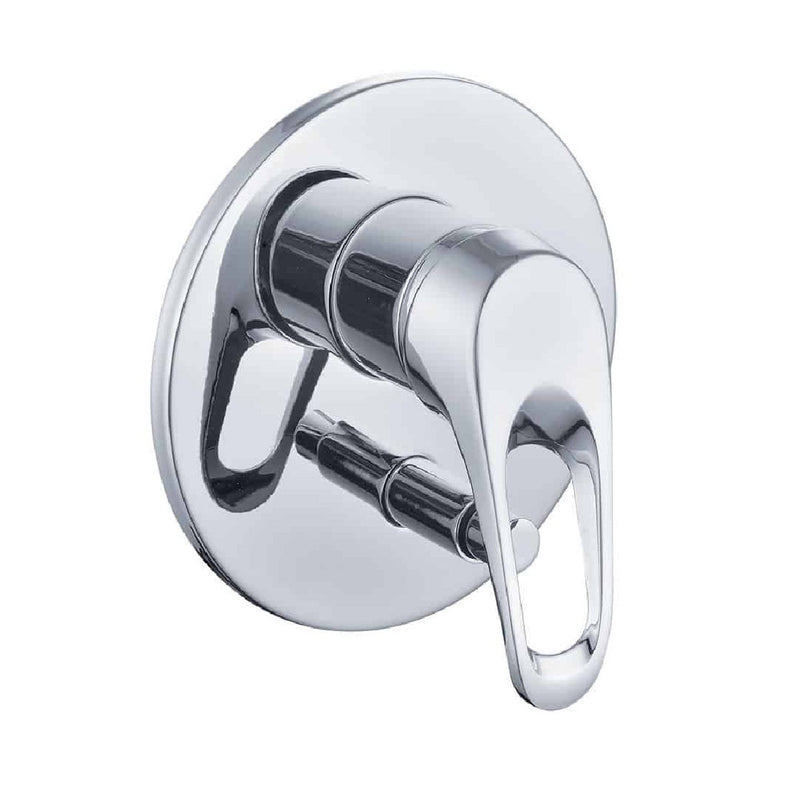 Griferia Monomando Para Ducha Cromada C/Desviador Tina / Ducha Serie Lago Ref. M147 Mhiler