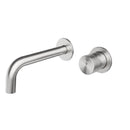 Griferia Monomando Empotrado De Pared Serie Futura Brushed Rad / Cromado Ref. Nvgri5626 Marca Nova