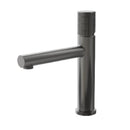 Griferia Monomando Bajo P/ Lavamano Acero Inox Serie Futura Anthracit Rad / Gris Ref Nvgri5672 Nova