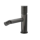 Griferia Monomando Bide P/ Lavamano Acero Inox Serie Anthracite Radiance / Gris Ref Nvgri5673 Nova