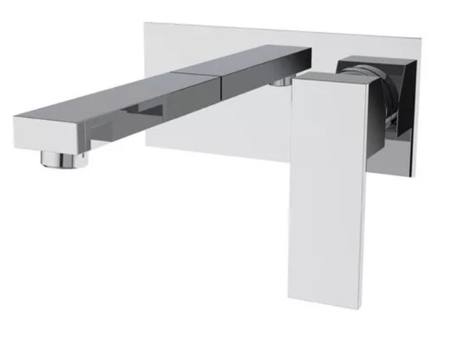 Griferia Monomando Empotrado Pared Serie Kube Gri Ref. Nvgri9810 Marca Nova