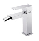 Griferia Monomando Bajo Para Bidet C/Aireador Serie Kube Gri Chrome / Cromado Ref. Nvgri9873 Nova