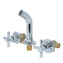 Griferia / Grupo Para Lavamanos 8" Acabado Cromo Ref. Kd-B1009 Marca Omega