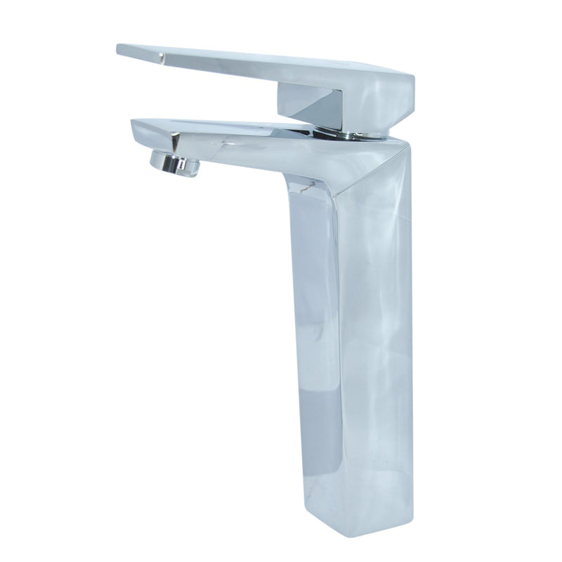 Griferia Monomando Alto Para Lavamanos Acabado Cromo Ref. Kd-A5504 Marca Omega