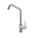 Griferia Para Fregadero Monomando Angular Qm Serie Ria Color Satin Marca Quality Metal