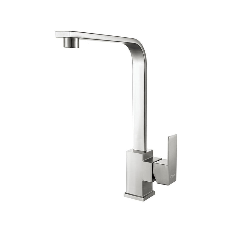 Griferia Para Fregadero Monomando Serie Kai Color Satin Marca Quality Metal