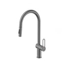 Griferia Para Fregadero Monomando Serie Lotus Color Gun Grey Ref. 14.700.1007.Gr Marca Quality Metal