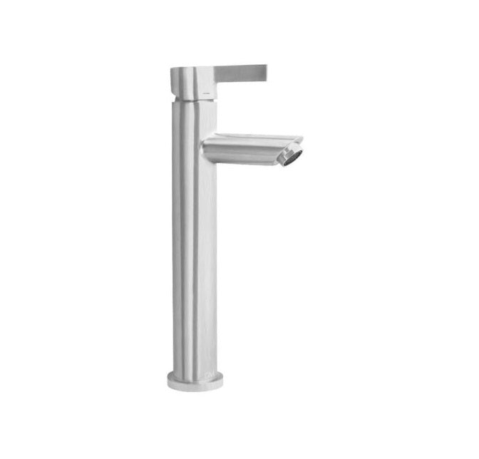 Griferia Para Lavamanos Serie Ria 30 Cm Color Satin Ref. Qm-14.700.2013 Marca Quality Metal