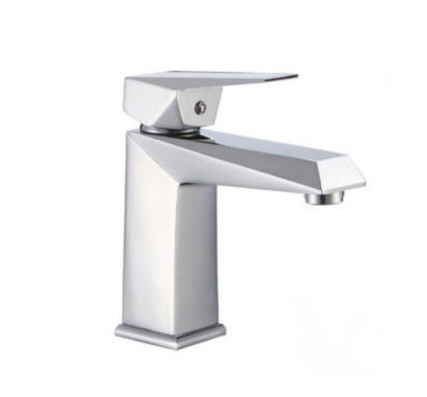 Griferia Monomando Bajo P/ Lavamanos Vastago Sedal Cromado Serie Cromatica Ref Gri-512 Marca Unique