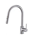 Griferia Monomando Alto Para Fregadero Vastago Sedal Cromado Serie Cromatica Ref Gri612 Marca Unique