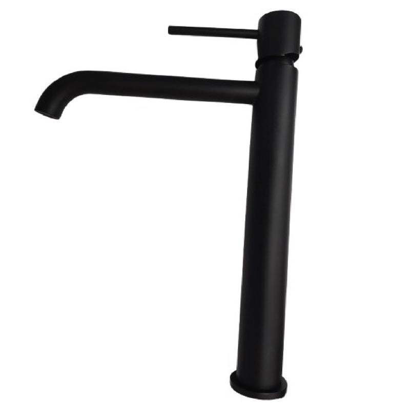 Griferia Monomando Alto Para Lavamano Negro Mate Ref. Gri-860 Marca Unique