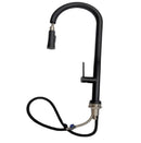 Griferia Monomando Alto Para Fregadero Acero Inox Con Manguera Extensible Ref. Gri-911 Marca Unique