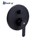 Grupo Para Ducha Monomando Joy Black Sin Regadera C/ Desviador Ref Gri-1479 / 027067 Marca Belt-G