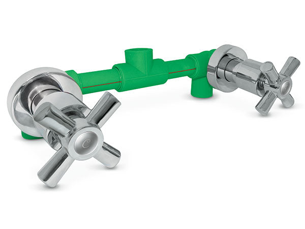 Grupo Para Ducha De 8" Serie Mare Deluxe De 20 Mm - 25 Mm Ref. Dgd001 Marca Donsen