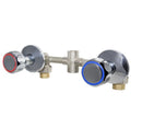 Griferia / Grupo Para Ducha Manilla Pomo D/S C/B Cuadrante De 8" Ref. 02Du02-D Marca Fp