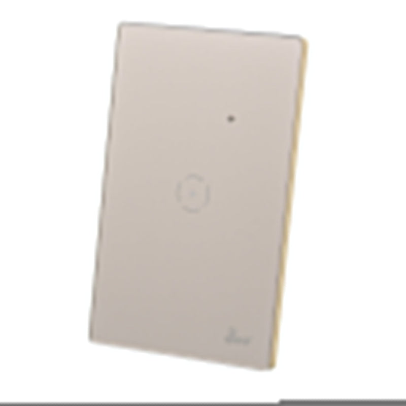 Interruptor Sencillo Smart Serie D´Oro Color Dorado Brillante Ref. Int.12.13.13 Marca Bari