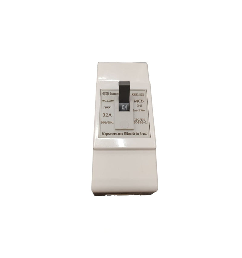 Interruptor De Palanca Superficial Mod. 602 De 32 Amp / 110 V Ac Ref. Kws1-32G Marca Kawamura