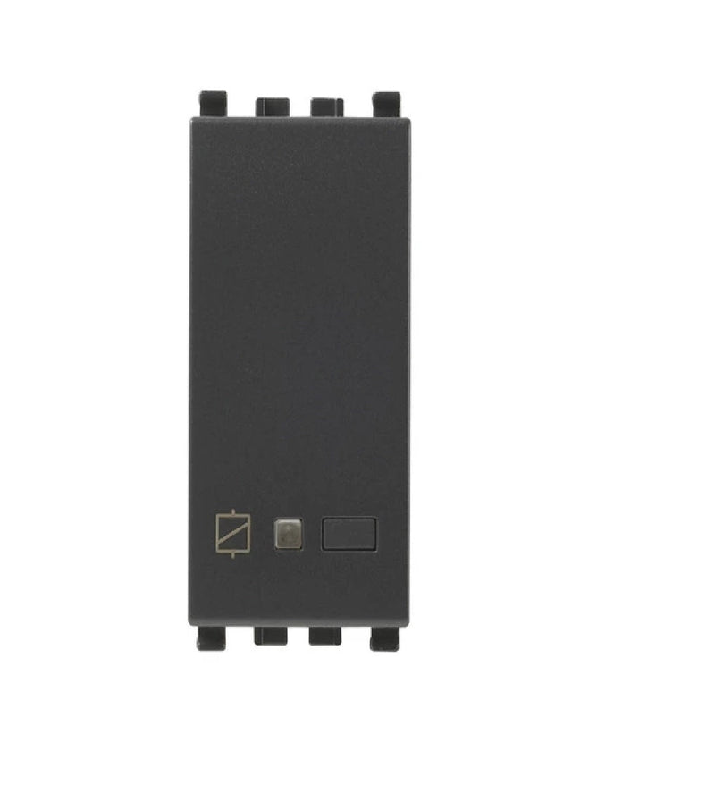 Mecanismo Conectado Iot Inalambrico / Rele Actuador 16 A 100-240V Eikon 1 Mod Gris Ref. 20593 Vimar