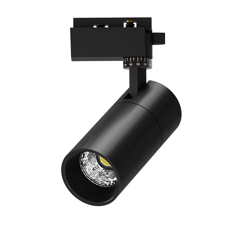 Lampara Led Integrada T/Bala 20W 4000K 100-285V Negro P/Riel Track Light Ref Lptrl-20F01 Marca Liper