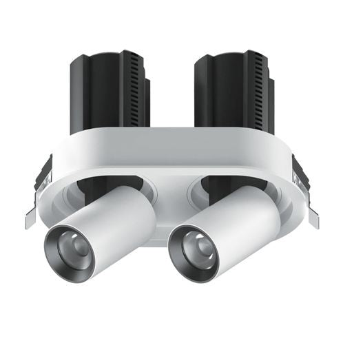 Lampara Led Integ. T/Bala Red. Emp. 24W 3T/Cri90+ Doble C/Blanco Ref. Gal24B / 504190 Marca Lucerna