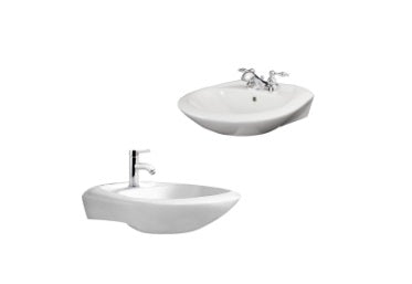 Lavamanos Redondo De Colgar Preponchado Ref. Lavcol01 Marca Bm