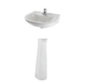 Lavamanos P/Colgar Ref. O73391000 + Pedestal Ref. O70331001 Mod. Acuacer Blanco Marca Corona