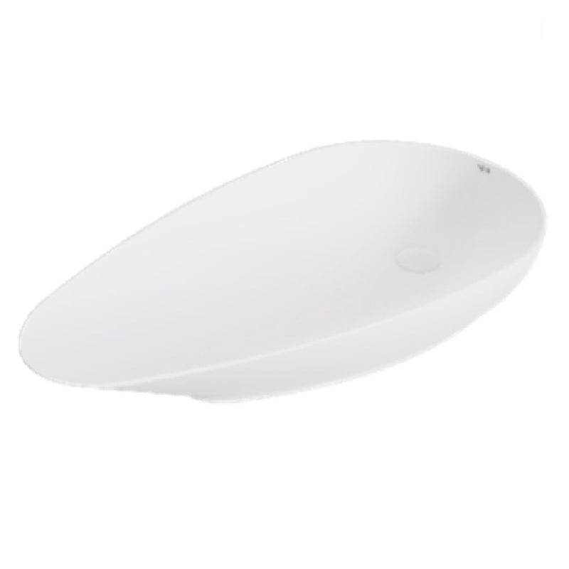 Lavamanos Ovalado De Sobreponer 76 Cm Art Natura Finecraft Blanco Ref. Nvlav7751 Marca Nova
