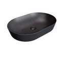 Lavamanos Ovalado De Sobreponer 61 Cm Art Round Finecraf Noir / Negro Ref. Nvlav7766 Marca Nova