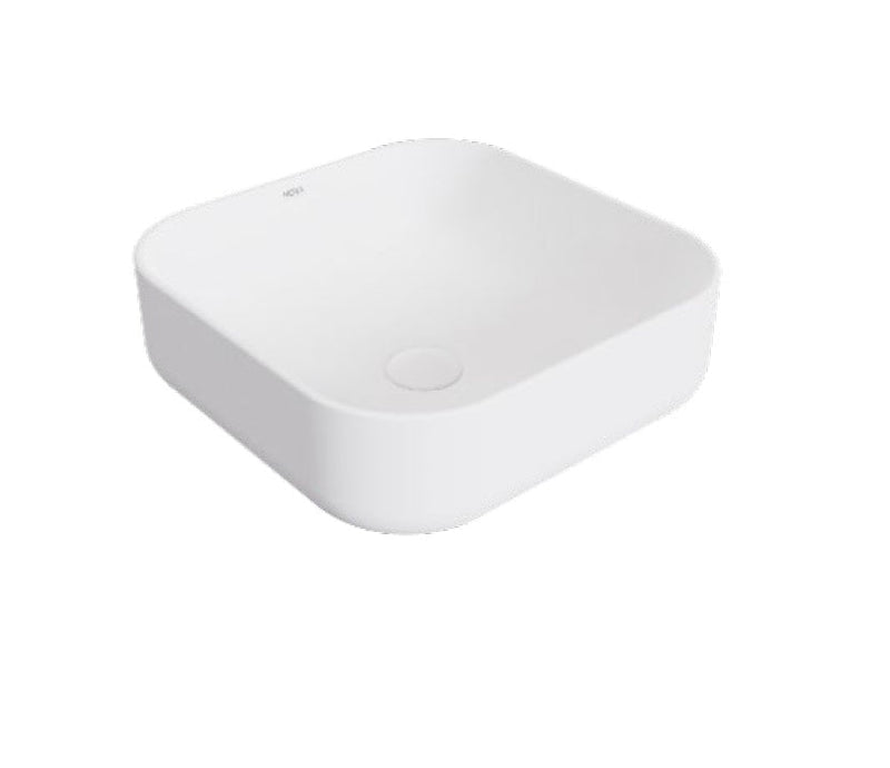Lavamanos Cuadrado De Sobreponer 39 Cm Art Square Finecraft Blanco Mate Ref. Nvlav7785 Marca Nova