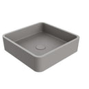 Lavamanos Cuadrado De Sobreponer 39 Cm Essenza Square Signature Natu. Grey Ref. Nvlav7821 Marca Nova
