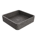 Lavamanos Cuadrado De Sobreponer 39 Cm Essenza Square Signature Black Pearl Ref Nvlav7823 Marca Nova