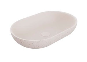 Lavamanos Ovalado De Sobreponer 53 Cm Loop Signature Pink Ref. Nvlav7853 Marca Nova