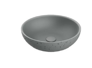 Lavamanos Redondo De Sobreponer 39 Cm Loop Signature Grey Ref. Vlav7855 Marca Nova