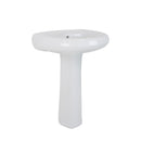 Lavamanos Con Pedestal Prestige 49 Cm X 42 Cm X 84Cm Blanco Ref. 3004001Fa Marca Torrenti