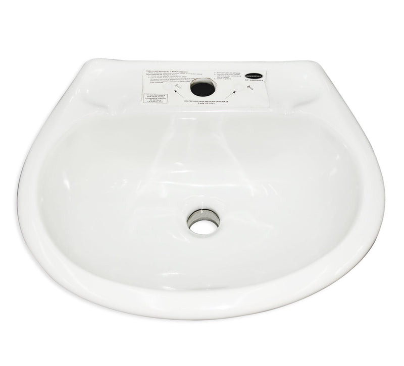 Lavamanos P/Colgar / Sin Pedestal Serie Shelby De 4" Ref.Csa155751321Cv / 498751 Marca Venceramica