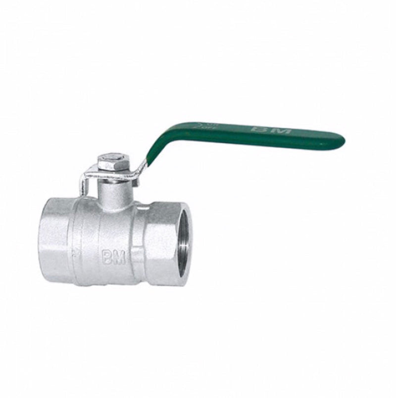 Llave / Valvula De Bola De 3/4" Mango Verde Ref. Vb3/4 Marca Bm