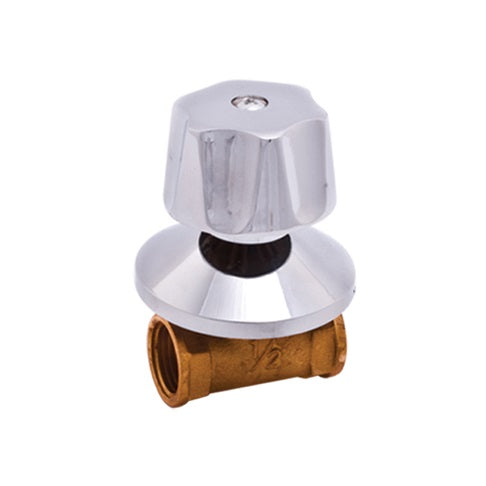 Llave Para Ducha Individual Manilla Metalica De 1/2" Ref. Gri-72 Marca Fermetal