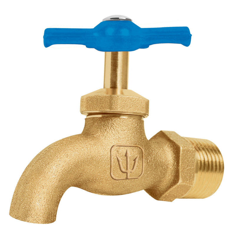 Llave De Chorro De 1/2" Tipo Cisne De Valvula Mariposa Ref. 49090 Marca Foset