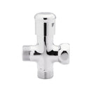 Llave De Arresto De 1/2" X 1/2" Doble Fija Y Regulable Macho Macho Ref. 02Du03 Marca Fp