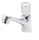 Llave Lavamanos Individual Push Button Cierre Automatico Cromada Pesada Marca Generico